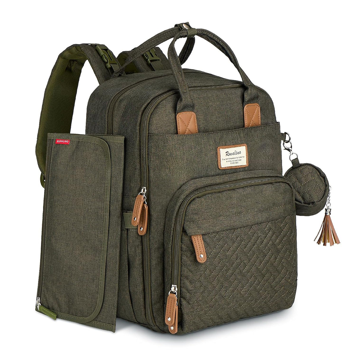 RUVALINO Neutral All-in-One Baby Bags Set