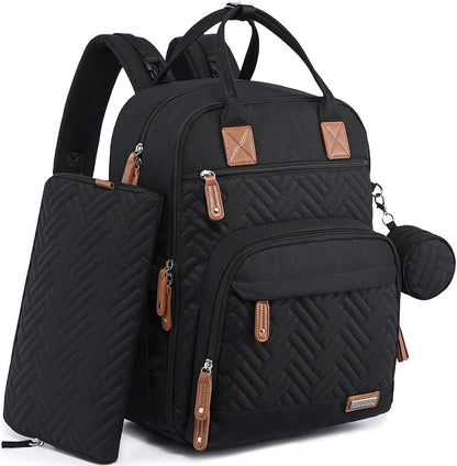 RUVALINO 4 in 1 kit Large Diaper Bag Backpack