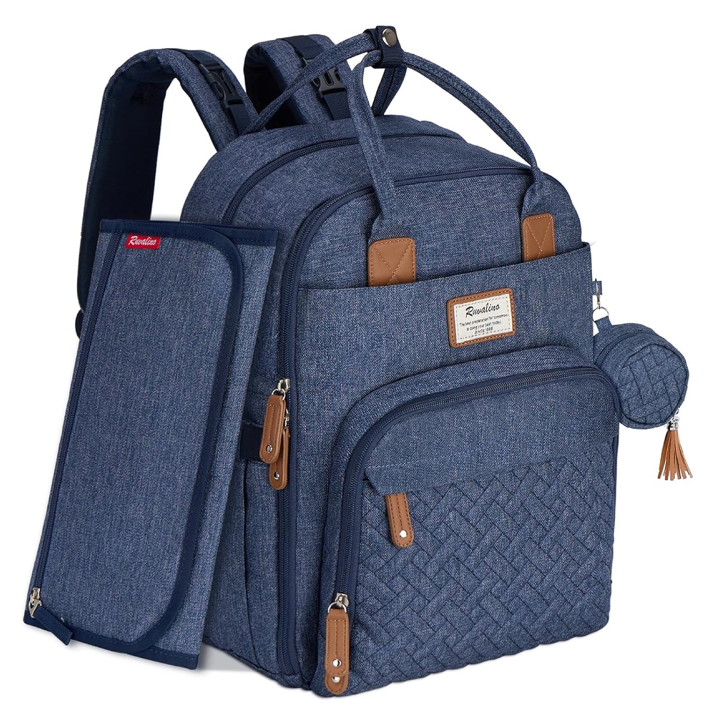 RUVALINO Neutral All-in-One Baby Bags Set