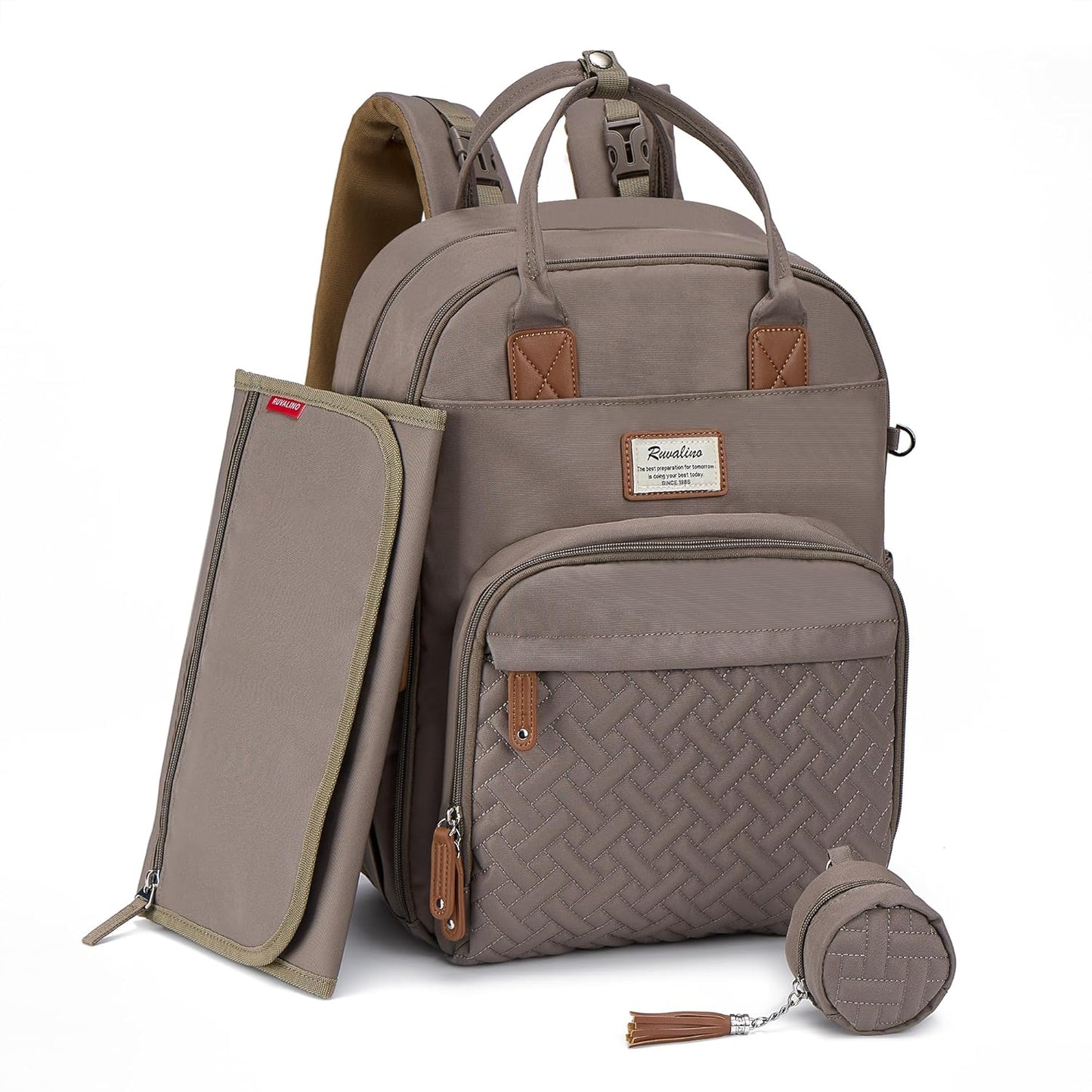 RUVALINO Neutral All-in-One Baby Bags Set