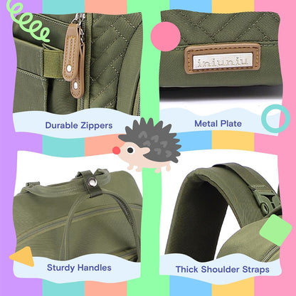 RUVALINO 4 in 1 kit Large Diaper Bag Backpack