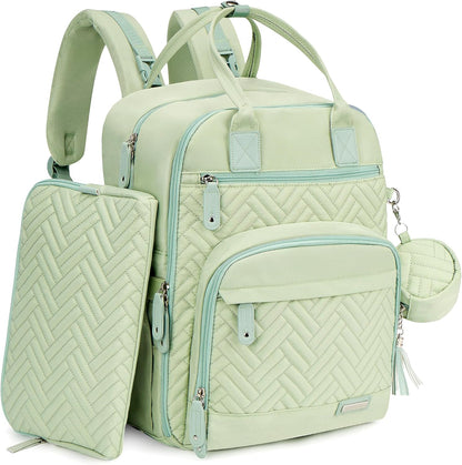 RUVALINO 4 in 1 kit Large Diaper Bag Backpack