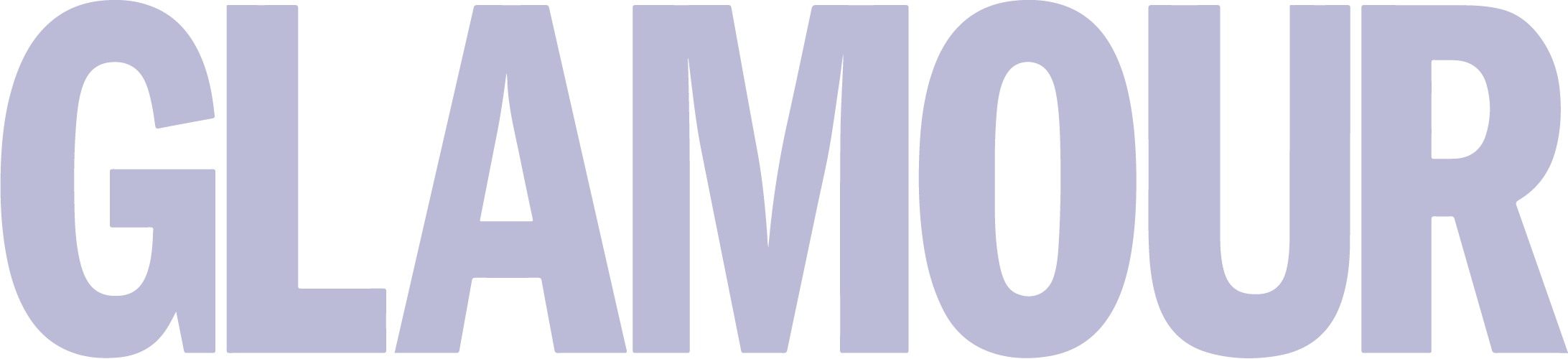 purple 'glamour' logo