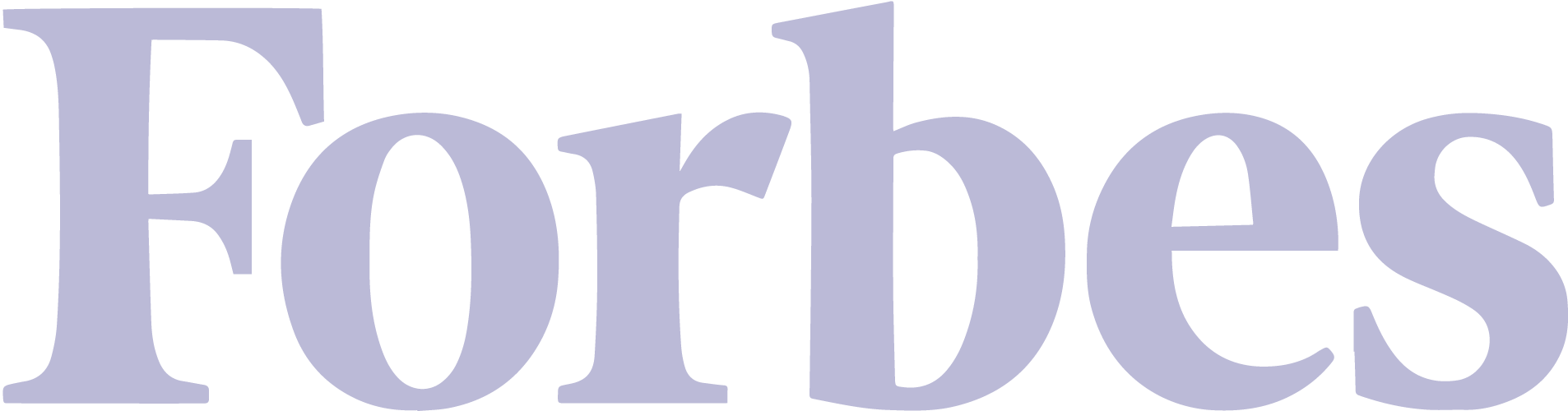 purple 'forbes' logo