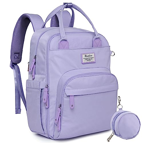 Ruvalino Classic Diaper Bag Backpack - Taro Purple product view 11