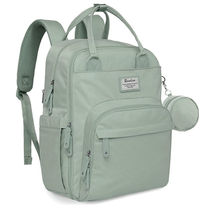 Ruvalino Classic Diaper Bag Backpack - Mint Green product view 16
