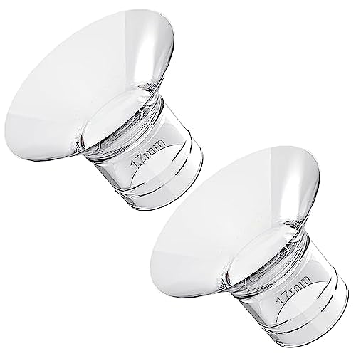 a pair of glass beakers with text: '1.7mm 17mm'